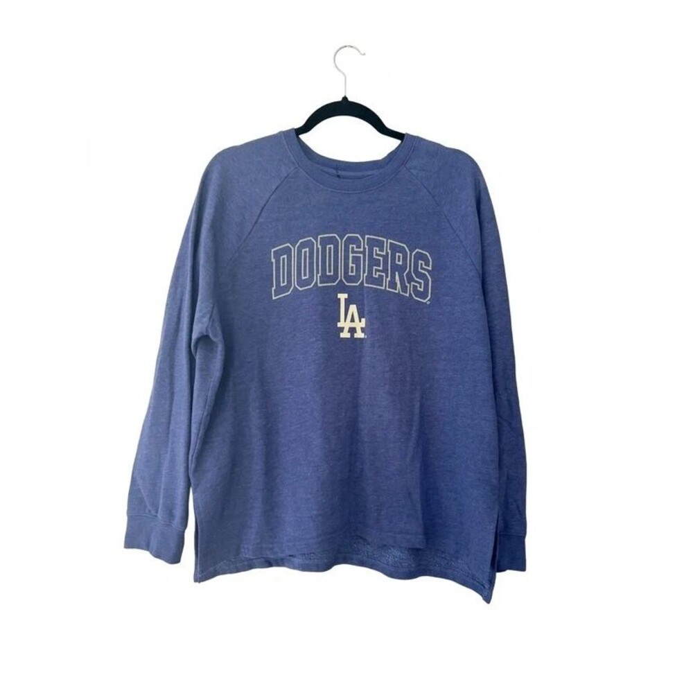 Official MLB Los Angeles Dodgers "Campus Lifestyle" Crewneck Sweatshirt – Size L